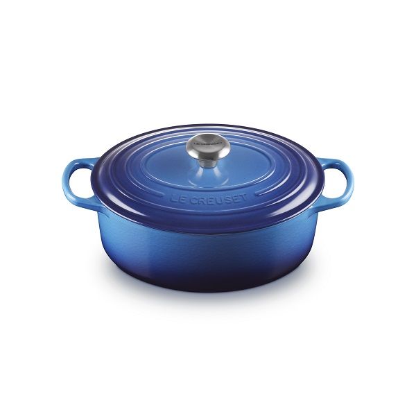 LE CREUSET - Signature - Braadpan ovaal 29cm 4,70l Azure