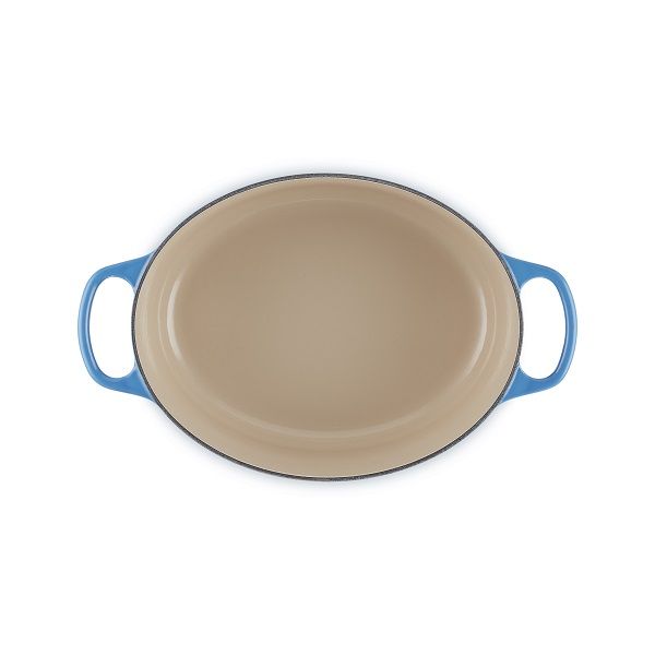 LE CREUSET - Signature - Braadpan ovaal 29cm 4,70l Azure