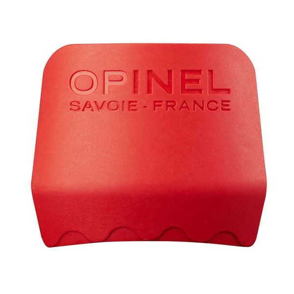 OPINEL - Le Petit Chef - Kindermes met vingerbeschermer 2-dlg Rood