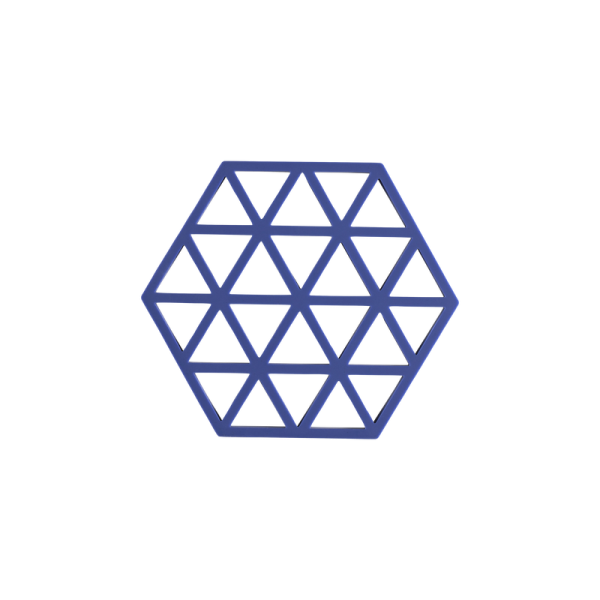 Zone  - Triangles - Onderzetter Indigo