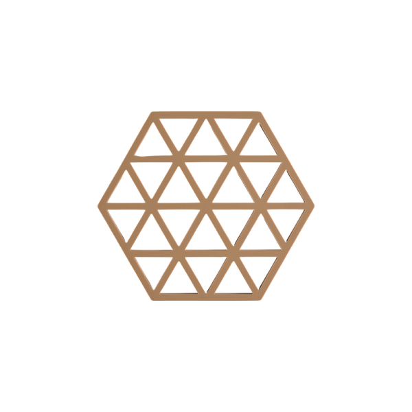 Zone  - Triangles - Onderzetter Light Terracotta
