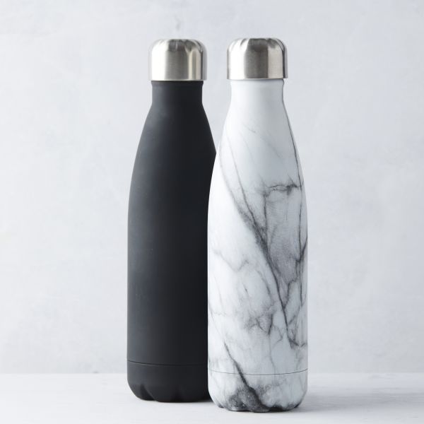 POINT-VIRGULE - Thermosbekers - Thermosfles 0,50l rvs zwart