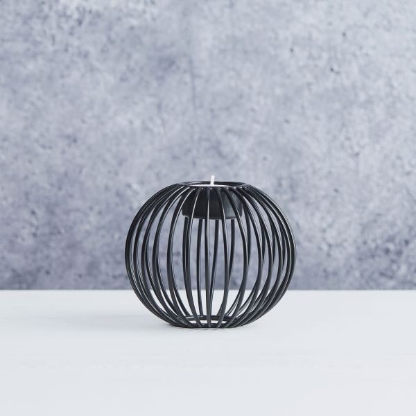 POINT-VIRGULE - Wire Kaarshouder zwart 10,5cm