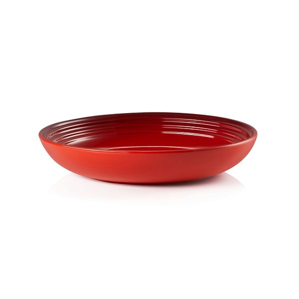 Le Creuset Vancouver Diep bord 22cm Kersenrood
