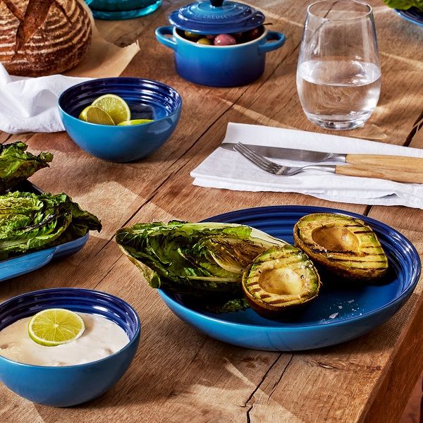 LE CREUSET - Vancouver - Diep bord 22cm Azure