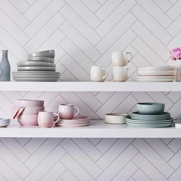 LE CREUSET - San Francisco - Dinerbord Coupe 27cm Flint