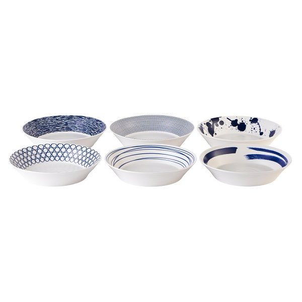 ROYAL DOULTON - Pacific - Pastabowl 22cm  set/6 (Mix)
