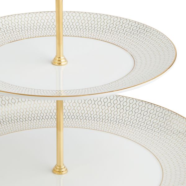 WEDGWOOD - Gio Gold - Etagere 2-laags
