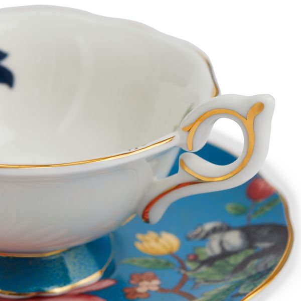 WEDGWOOD - Wonderlust - Theekop&schotel Sapphire Garden