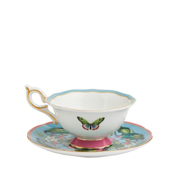 WEDGWOOD - Wonderlust - Theekop&schotel Menagerie