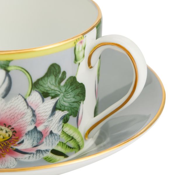 Wedgwood - Wonderlust Waterlily - Theekop&schotel