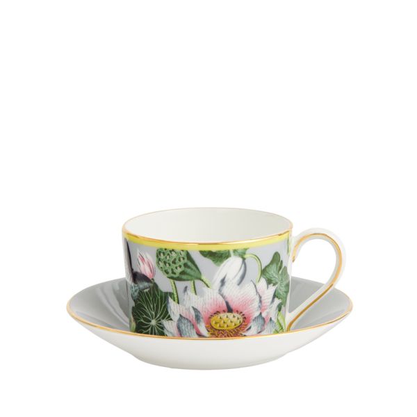 Wedgwood - Wonderlust Waterlily - Theekop&schotel