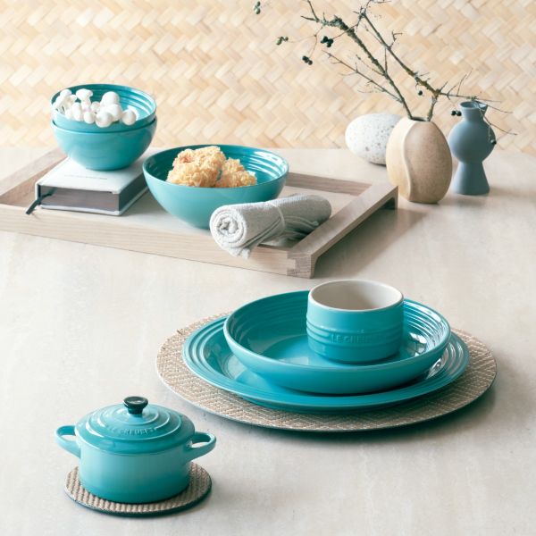 LE CREUSET - Vancouver - Dinerbord 27cm  Caribbean Blue
