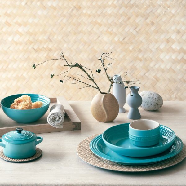 LE CREUSET - Vancouver - Ontbijtbord 22cm Caribbean Blue