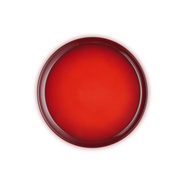 Le Creuset San Francisco  Ontbijtbord Coupe 22cm Kersenrood