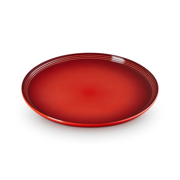 LE CREUSET - San Francisco - Dinerbord Coupe 27cm Kersenrood