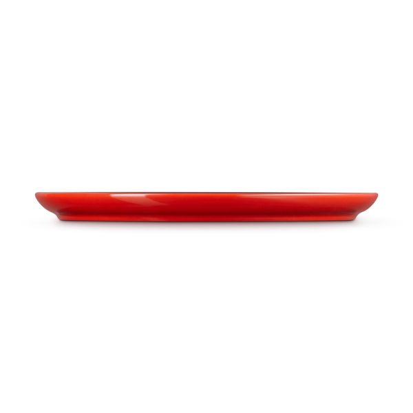 LE CREUSET - San Francisco - Dinerbord Coupe 27cm Kersenrood
