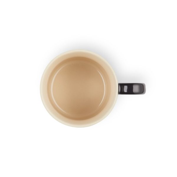 LE CREUSET - Aardewerk - Koffiebeker 0,20L Zwart