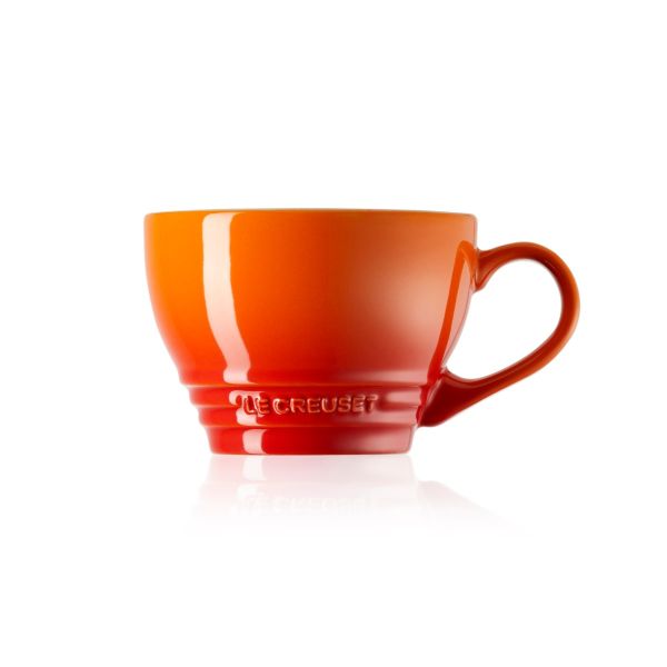 LE CREUSET - Vancouver - Cappuccinokop Groot 0,40l Oranjerood