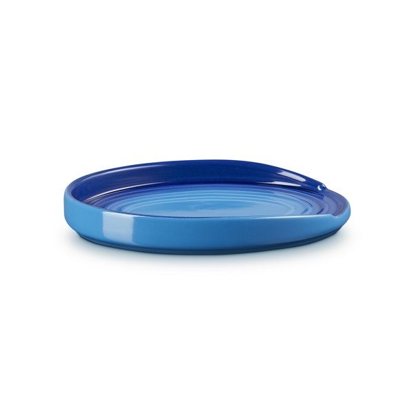 Le Creuset - Aardewerk - Lepelhouder ovaal 15cm Azure