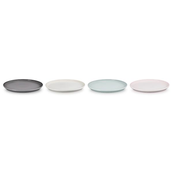 LE CREUSET - San Francisco - Ontbijtbord Coupe 22cm Set/4