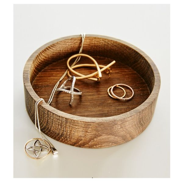 LIND DNA - Glass Mat Circle - Doosje S Oak Nature