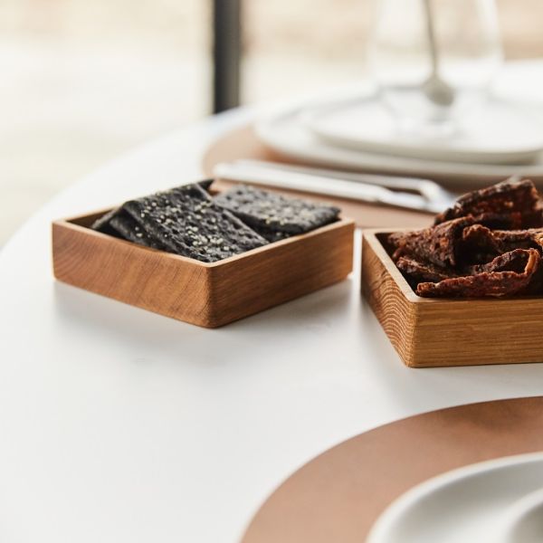 LIND DNA - Glass Mat Square - Doosje S Oak Nature