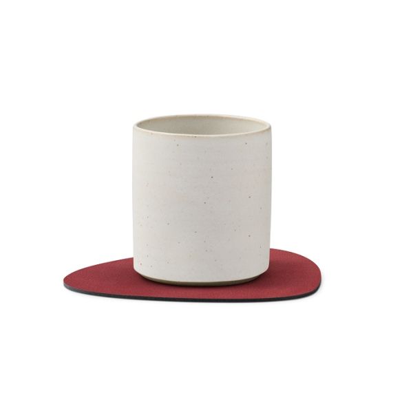 LIND DNA - Dinner Mat Curve - Onderzetter 11x13cm Red