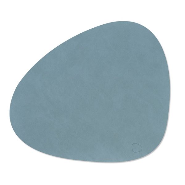 LIND DNA - Glass Mat C urve - Placemat 37x44cm Nupo Light Blue