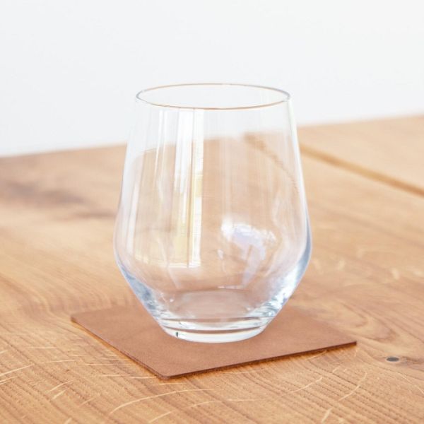 LIND DNA - Glass Mat Square - Onderzetter 10cm Nupo Nature