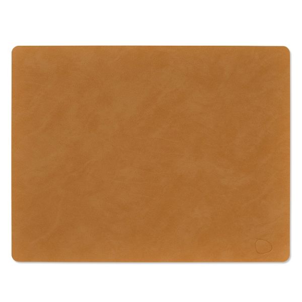 LIND DNA - Dinner Mat Curve - Placemat 35x45cm Burned Curry