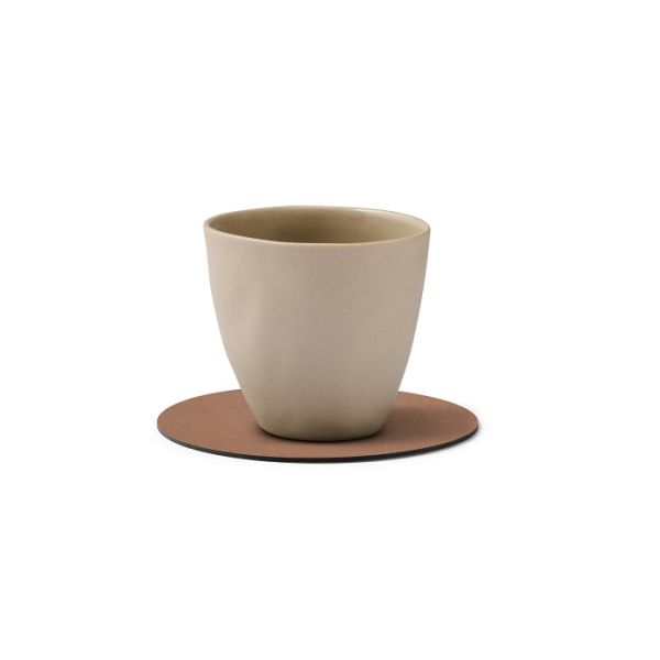 LIND DNA - Glass Mat Circle - Onderzetter 10cm Nupo Old Rose