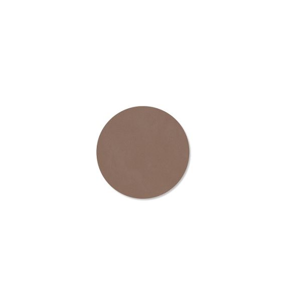 LIND DNA - Glass Mat Circle - Onderzetter 10cm Nupo Truffle