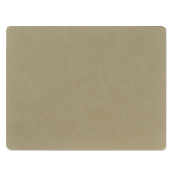 LIND DNA - Dinner Mat Square - Placemat 35x45cm Nupo Herbal Dust