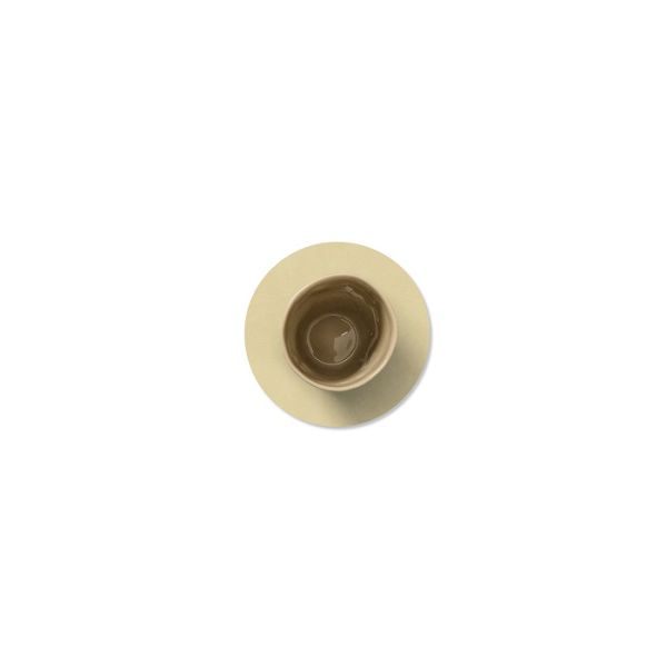 LIND DNA - Glass Mat Circle - Onderzetter 10cm Nupo Lemon Sorbet