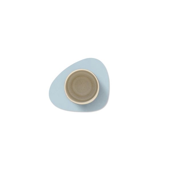 LIND DNA - Glass Mat Curve - Onderzetter 10cm Nupo Soft Sky