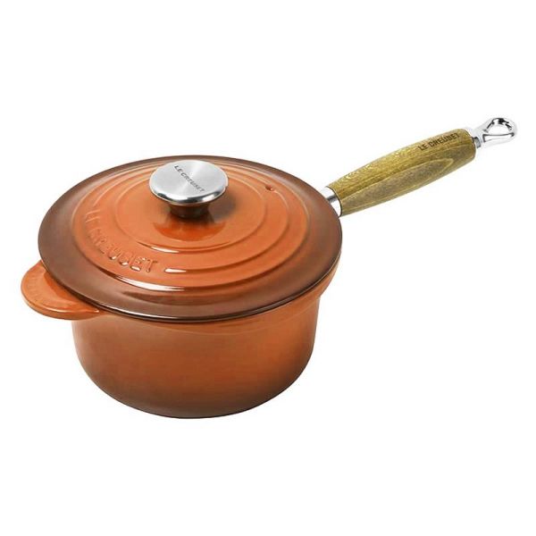 Geweldig logboek het beleid LE CREUSET - Gietijzer - Steelpan 18cm 1,8L Oranje - Servies.nl