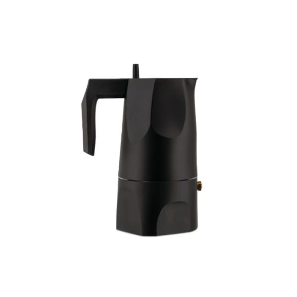 Alessi Ossidina Percolator 3 kops zwart