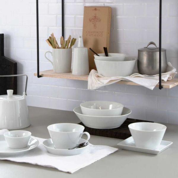 THOMAS (ARZBERG) - Tric White - Dinerbord 27cm Set/4