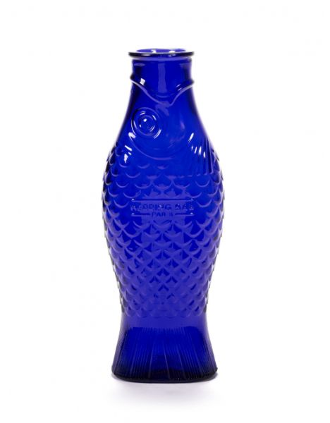 SERAX - Fish&Fish - Karaf kobaltblauw 1,00l h29cm