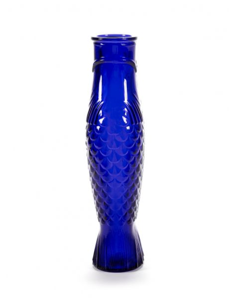 SERAX - Fish&Fish - Karaf kobaltblauw 1,00l h29cm