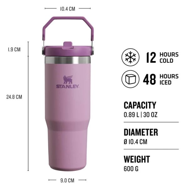 STANLEY - The Iceflow - Flip Straw tumbler 0,89l Lilac