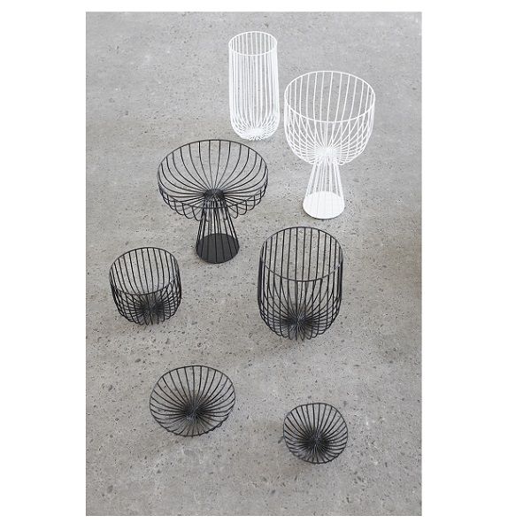 Mand 20cm h25cm zwart