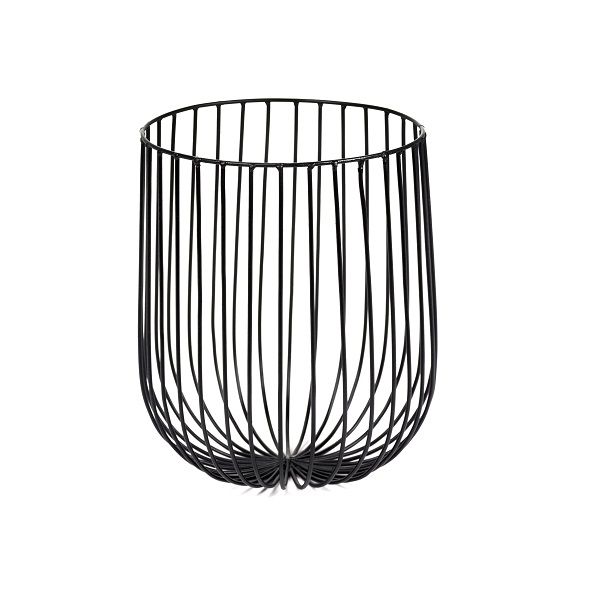 Mand 20cm h25cm zwart