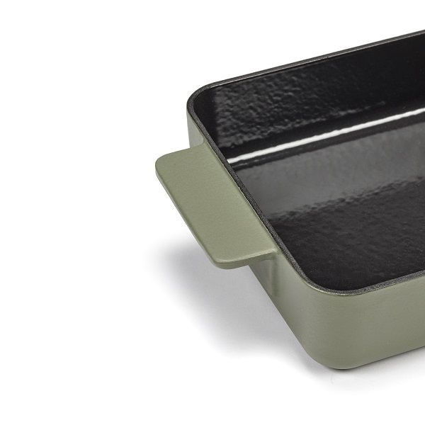 SERAX - Surface - Ovenschaal 38x20cm h6 Camogreen