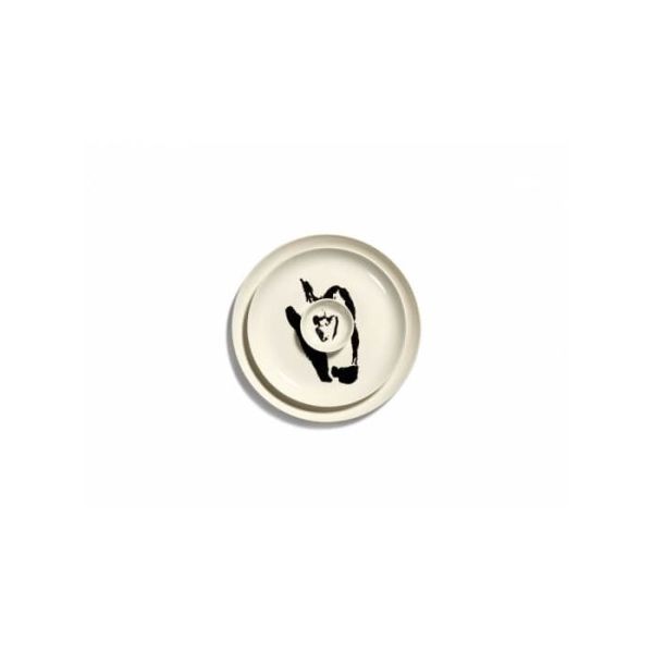 SERAX - Feast by Ottolenghi - Schotel XS 7cm wit Paprika zwart
