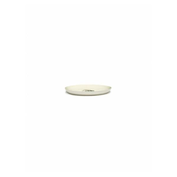 SERAX - Feast by Ottolenghi - Bord S 19 x19cm wit Artisjok zwart