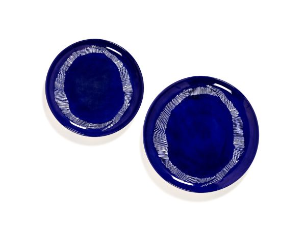 SERAX - Feast by Ottolenghi - Ontbijtbord M 22cm Lapis Lazuli Swirl-S