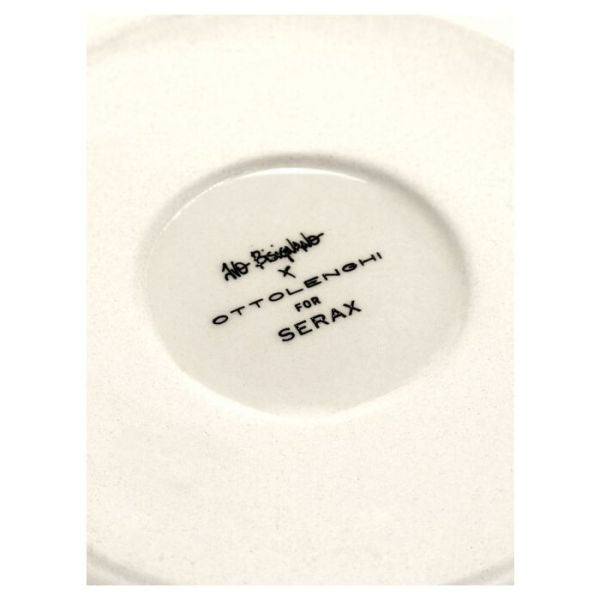 SERAX - Feast by Ottolenghi - Bord L 26x26cm wit Swirl-Stripes bl
