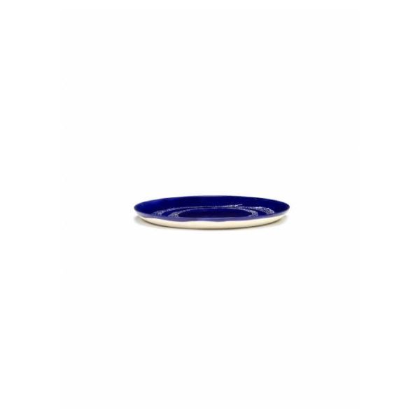 SERAX - Feast by Ottolenghi - Bord L 26x26cm Lapis Lazuli Swirl-D